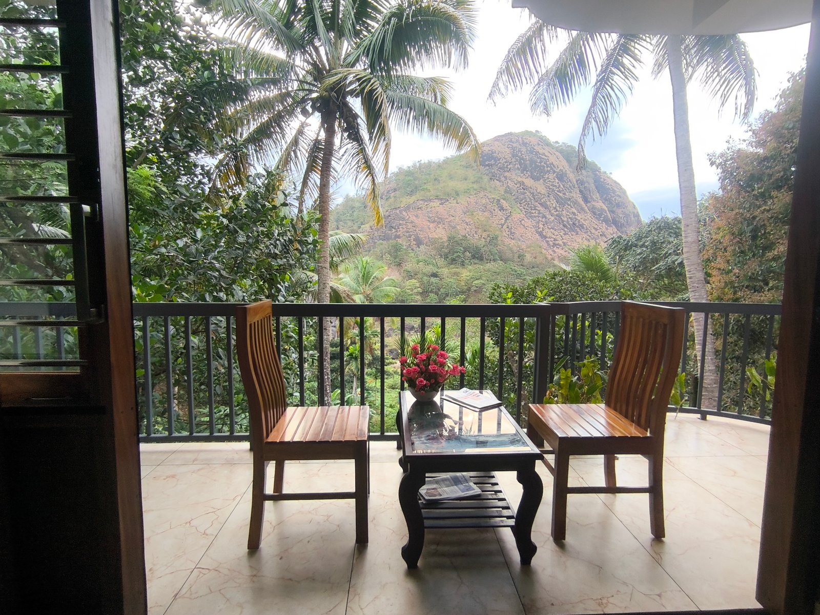 Balcony view at Panchami Homestay